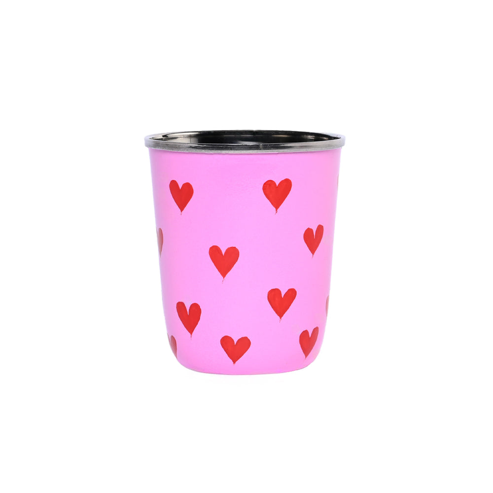 Small Tumbler // Hearts