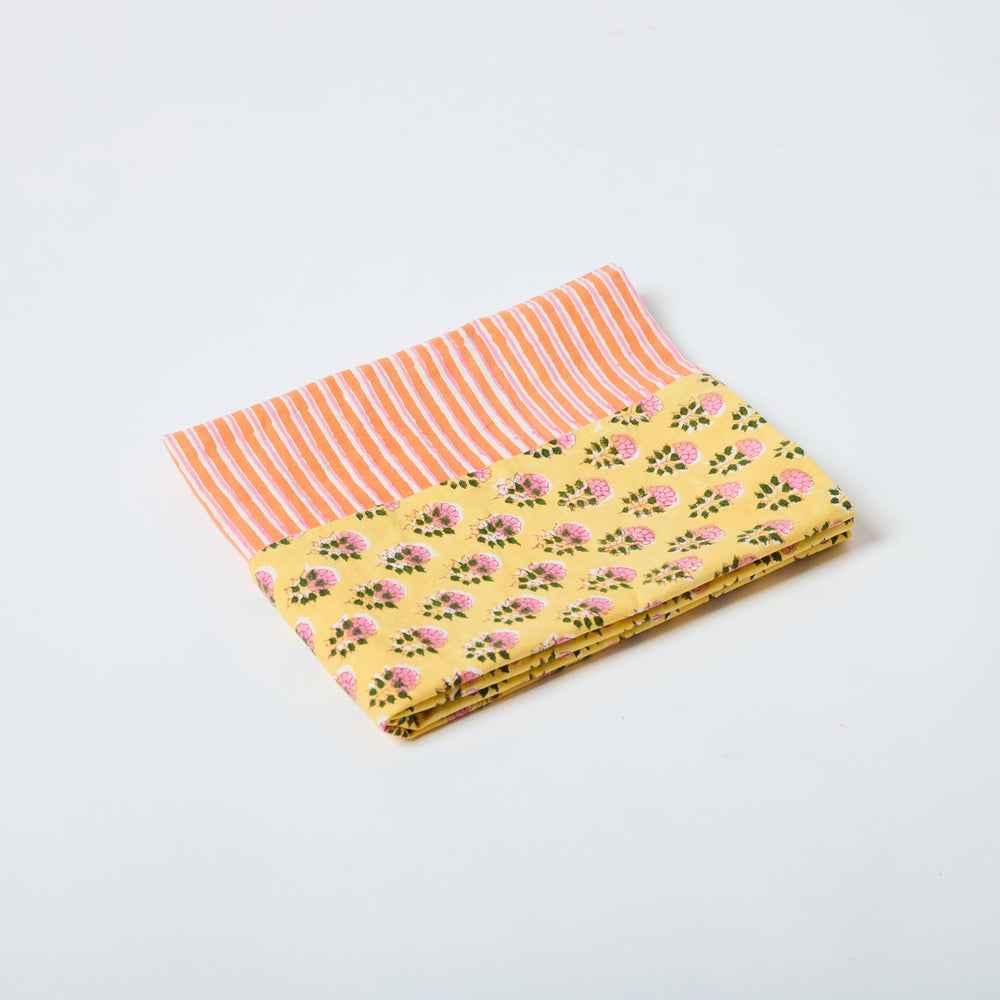 Reversible Cotton Sleeping Bag Set // Sunshine