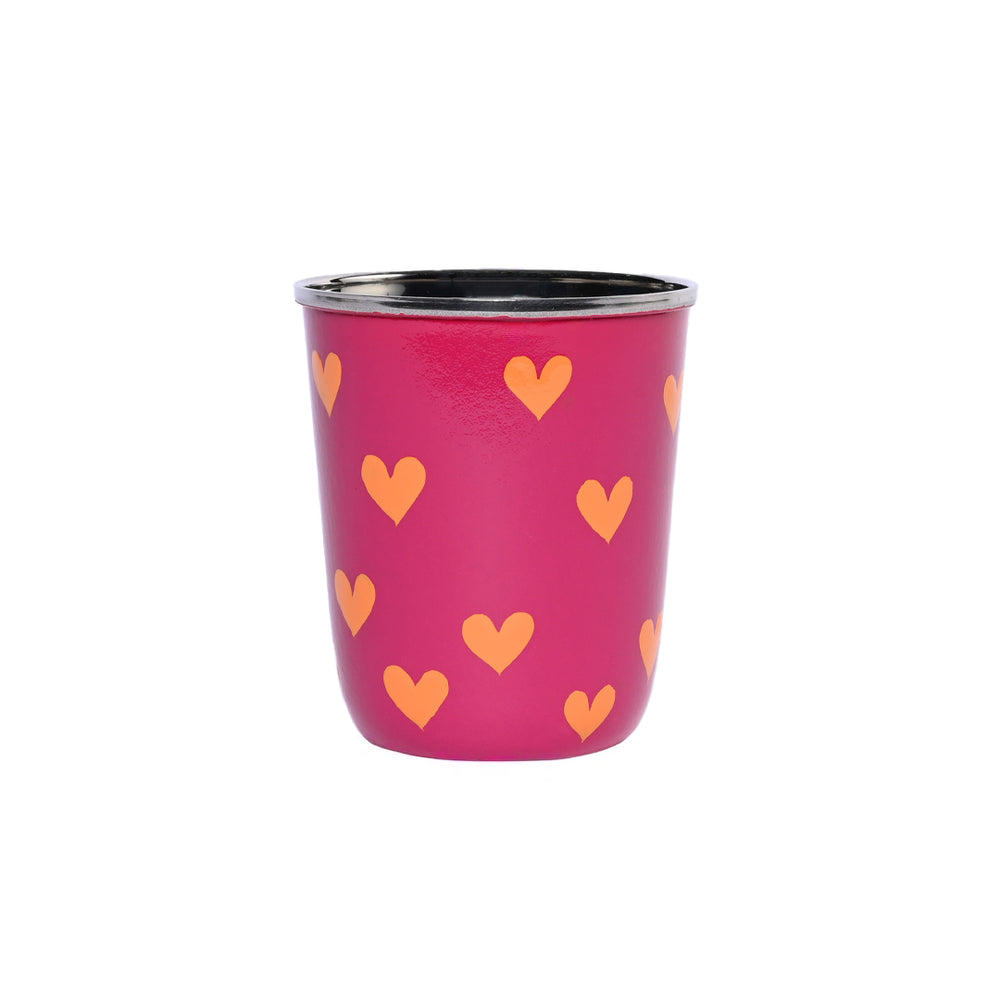 Small Tumbler // Hearts