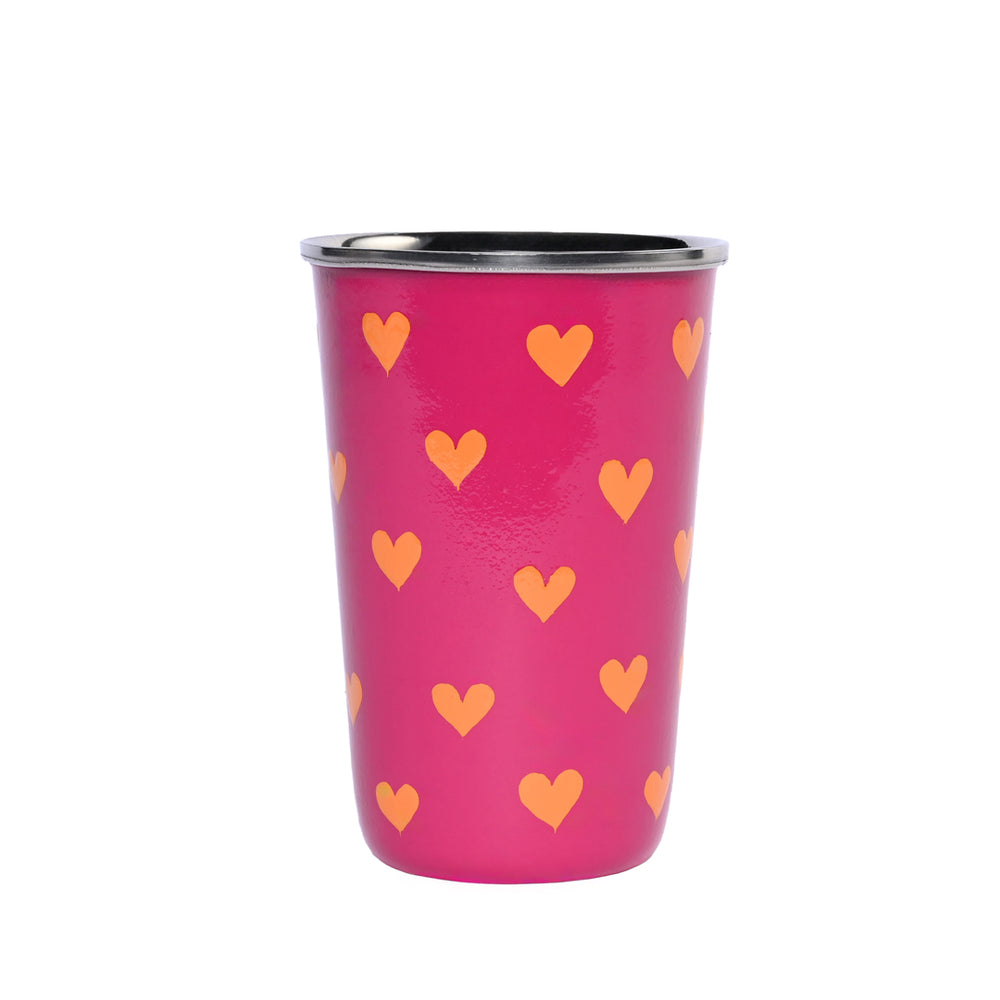 Large Tumbler // Hearts