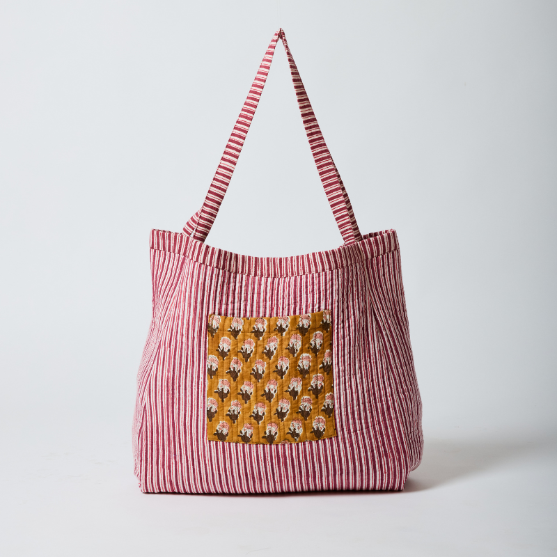 Reversible Tote Bag // Honey